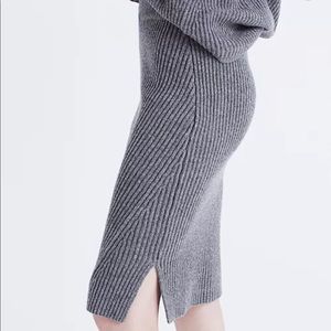 Madewell sweater skirt